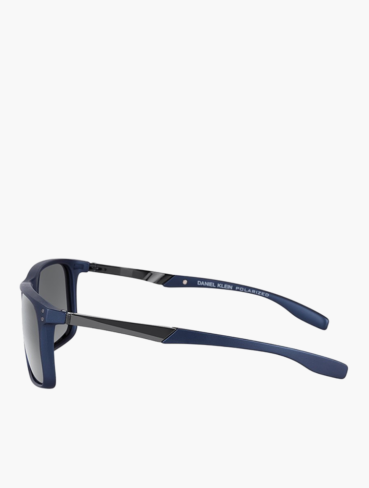 MyRunway | Shop Daniel Klein Grey Polarized Square Sunglasses for